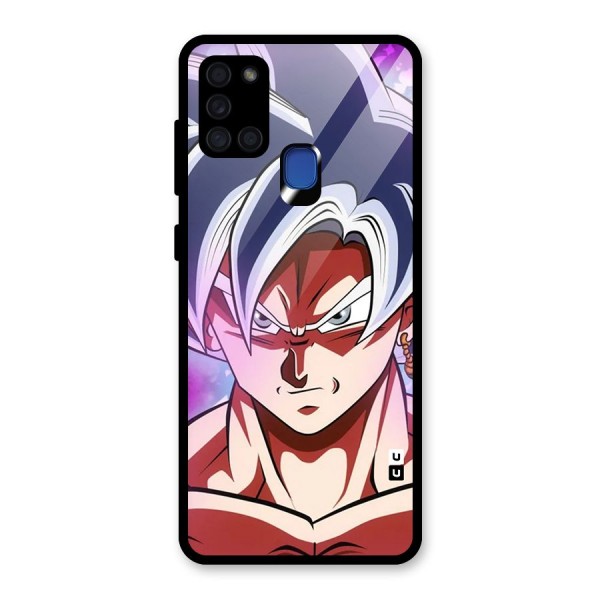 Goku Instinct Glass Back Case for Galaxy A21s