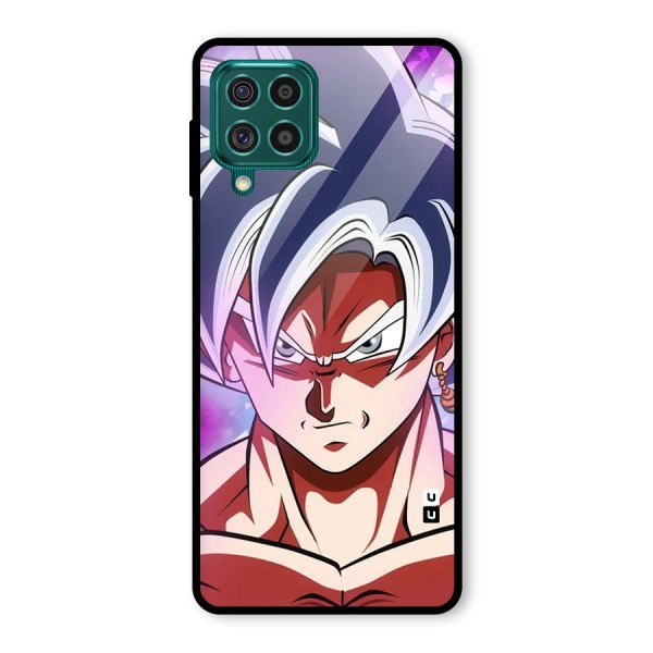 Goku Instinct Glass Back Case for Galaxy F62