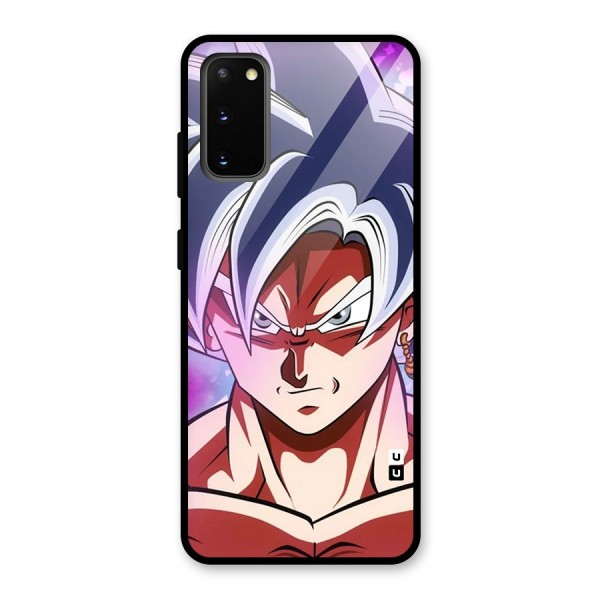 Goku Instinct Glass Back Case for Galaxy S20