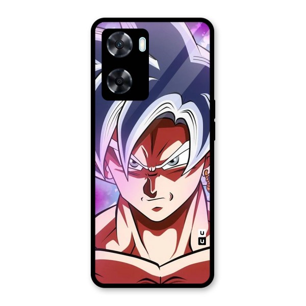 Goku Instinct Glass Back Case for Oppo A77s