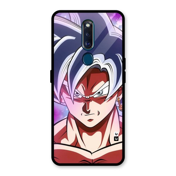 Goku Instinct Glass Back Case for Oppo F11 Pro