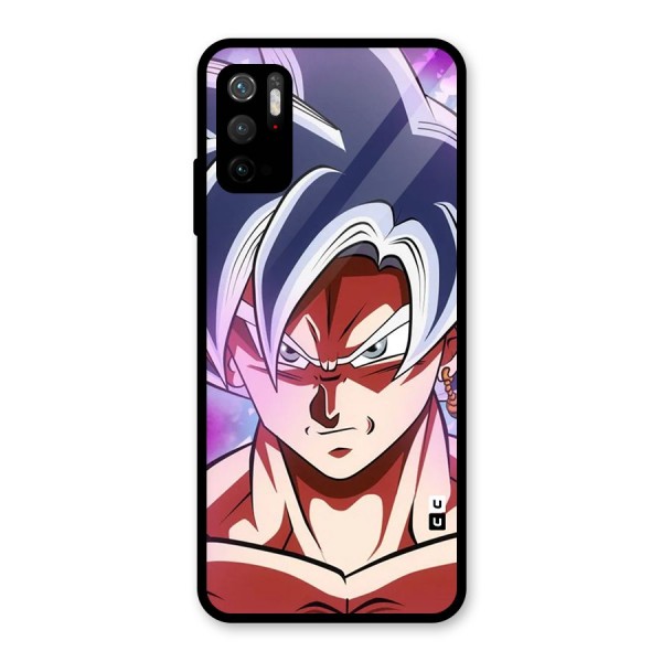 Goku Instinct Glass Back Case for Poco M3 Pro 5G