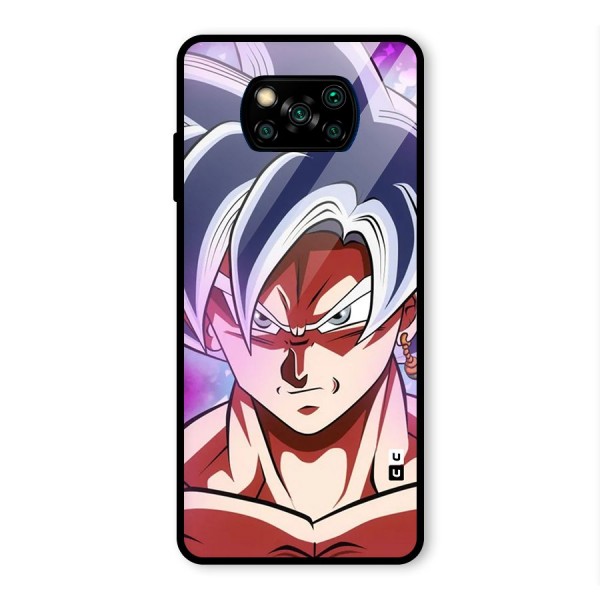 Goku Instinct Glass Back Case for Poco X3 Pro