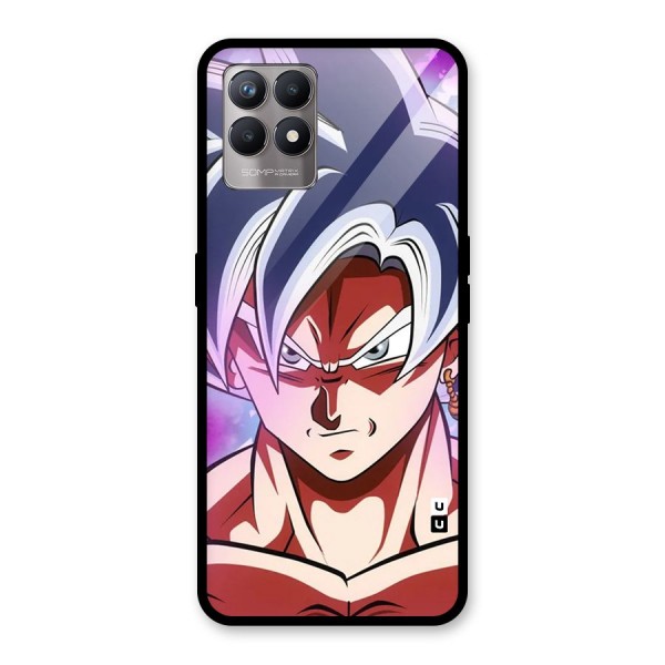 Goku Instinct Glass Back Case for Realme 8i