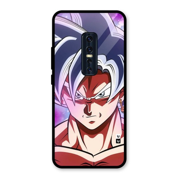 Goku Instinct Glass Back Case for Vivo V17 Pro