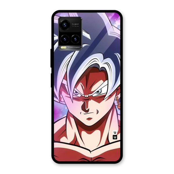 Goku Instinct Glass Back Case for Vivo Y21A