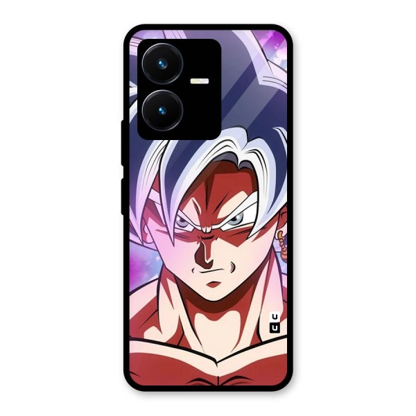 Goku Instinct Glass Back Case for Vivo Y22