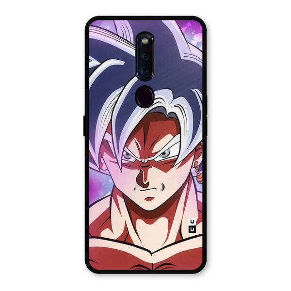 Goku Instinct Metal Back Case for Oppo F11 Pro