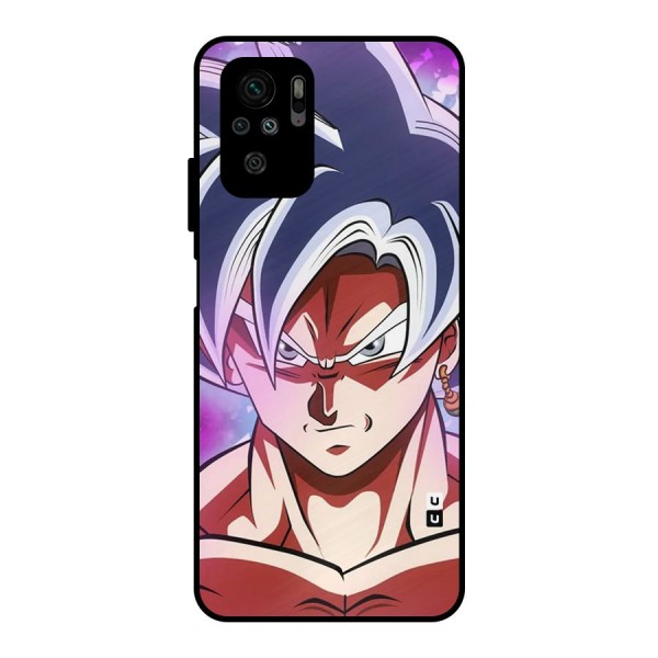 Goku Instinct Metal Back Case for Redmi Note 10