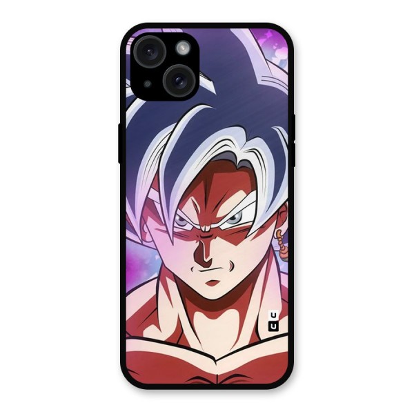Goku Instinct Metal Back Case for iPhone 15 Plus