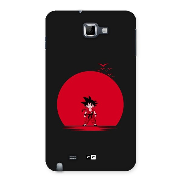 Goku Kid Art Back Case for Galaxy Note