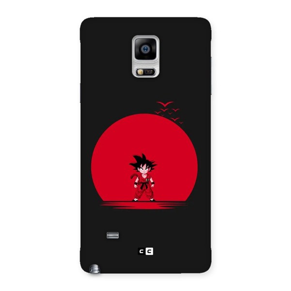 Goku Kid Art Back Case for Galaxy Note 4