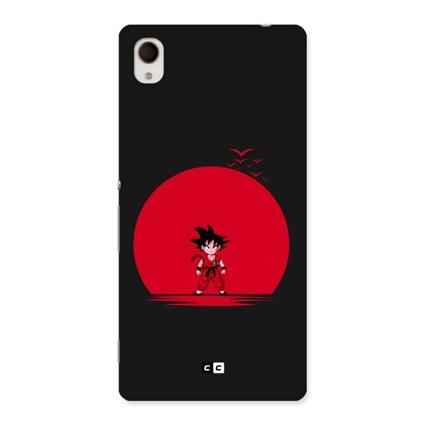 Goku Kid Art Back Case for Xperia M4 Aqua