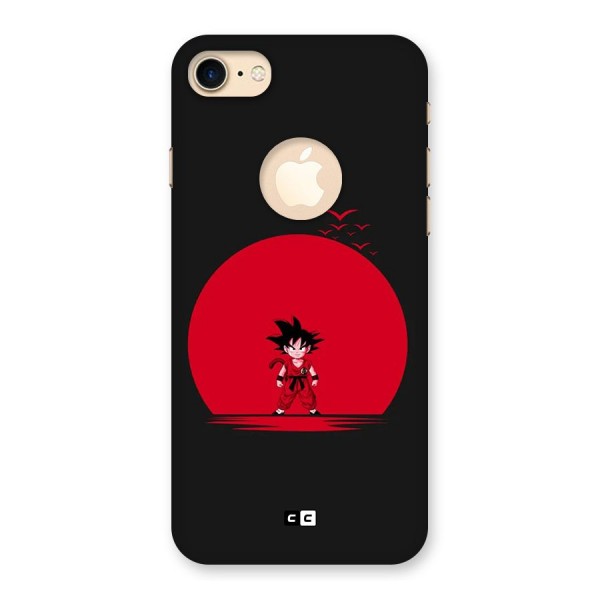 Goku Kid Art Back Case for iPhone 8 Logo Cut