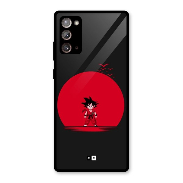 Goku Kid Art Glass Back Case for Galaxy Note 20