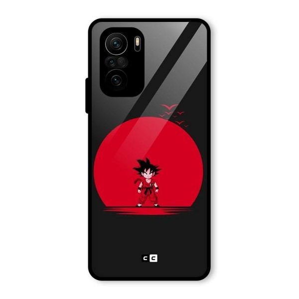 Goku Kid Art Glass Back Case for Mi 11x