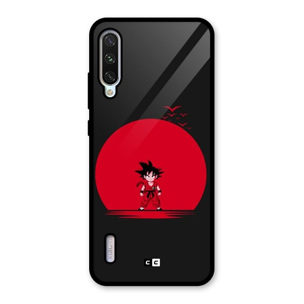 Goku Kid Art Glass Back Case for Mi A3