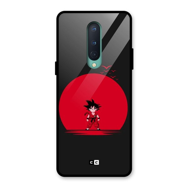 Goku Kid Art Glass Back Case for OnePlus 8