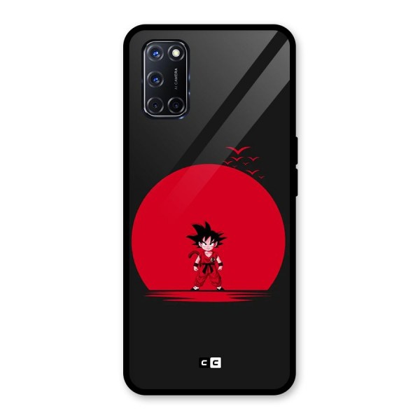 Goku Kid Art Glass Back Case for Oppo A52