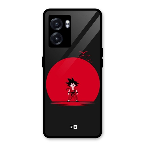 Goku Kid Art Glass Back Case for Oppo K10 (5G)