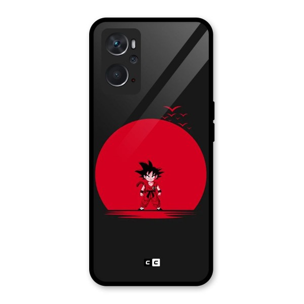 Goku Kid Art Glass Back Case for Oppo K10 4G