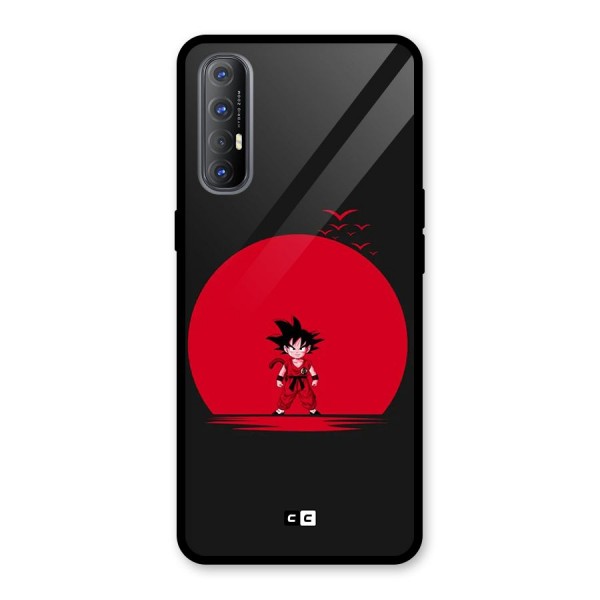 Goku Kid Art Glass Back Case for Oppo Reno3 Pro