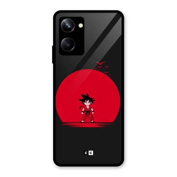 Goku Kid Art Glass Back Case for Realme 10 Pro