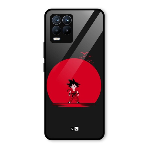 Goku Kid Art Glass Back Case for Realme 8 Pro