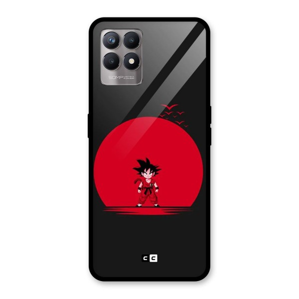 Goku Kid Art Glass Back Case for Realme 8i