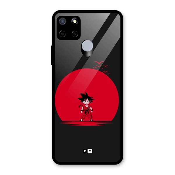 Goku Kid Art Glass Back Case for Realme C15