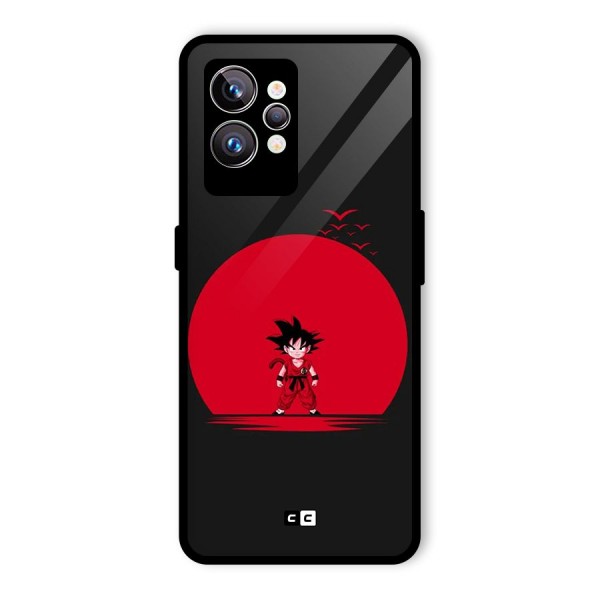 Goku Kid Art Glass Back Case for Realme GT2 Pro