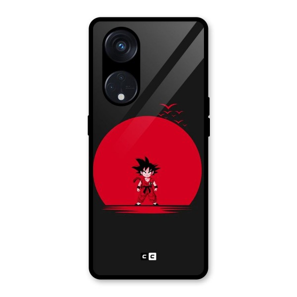 Goku Kid Art Glass Back Case for Reno8 T 5G