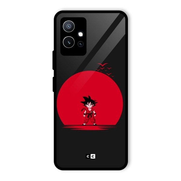 Goku Kid Art Glass Back Case for Vivo T1 5G