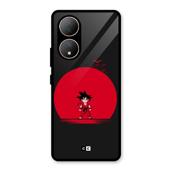 Goku Kid Art Glass Back Case for Vivo Y100A