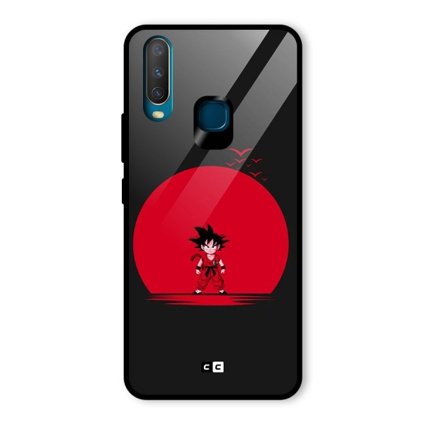 Goku Kid Art Glass Back Case for Vivo Y12