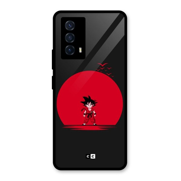 Goku Kid Art Glass Back Case for Vivo iQOO Z5