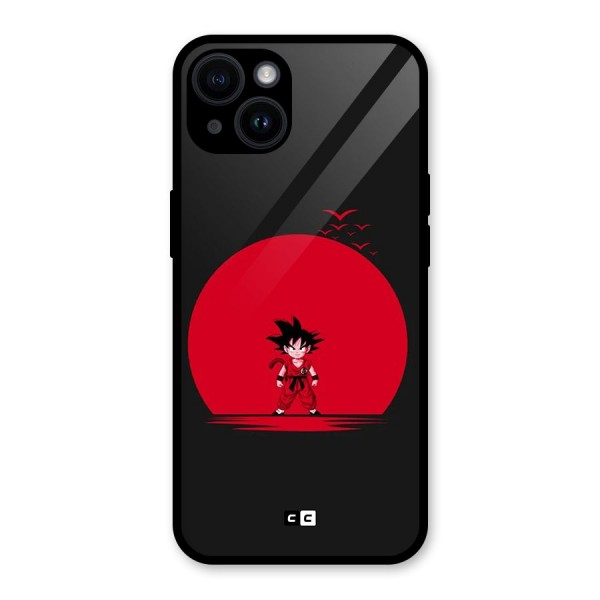 Goku Kid Art Glass Back Case for iPhone 14