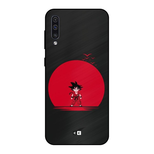 Goku Kid Art Metal Back Case for Galaxy A50s