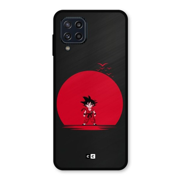 Goku Kid Art Metal Back Case for Galaxy M32