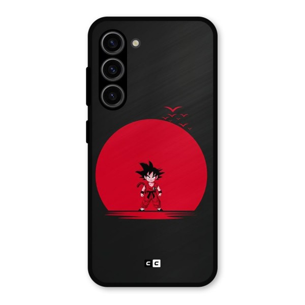 Goku Kid Art Metal Back Case for Galaxy S23