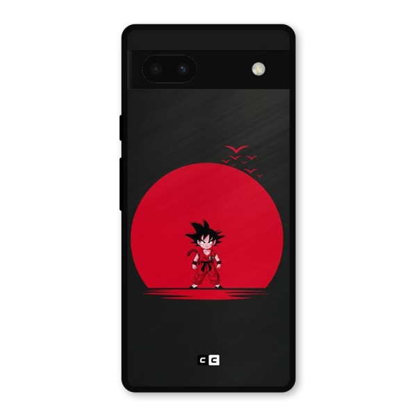 Goku Kid Art Metal Back Case for Google Pixel 6a