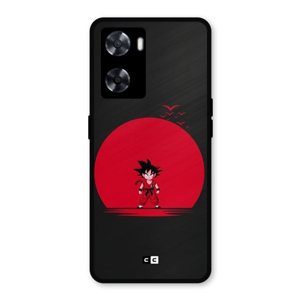 Goku Kid Art Metal Back Case for Oppo A77