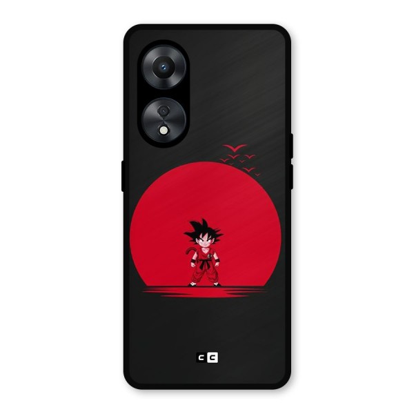 Goku Kid Art Metal Back Case for Oppo A78