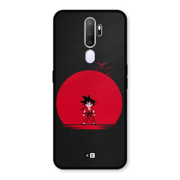 Goku Kid Art Metal Back Case for Oppo A9 (2020)