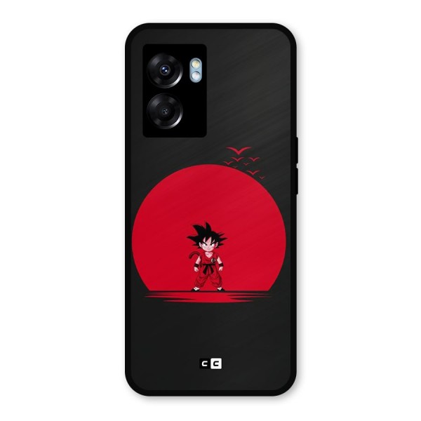 Goku Kid Art Metal Back Case for Oppo K10 (5G)