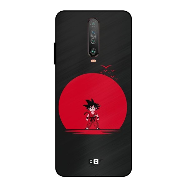 Goku Kid Art Metal Back Case for Poco X2