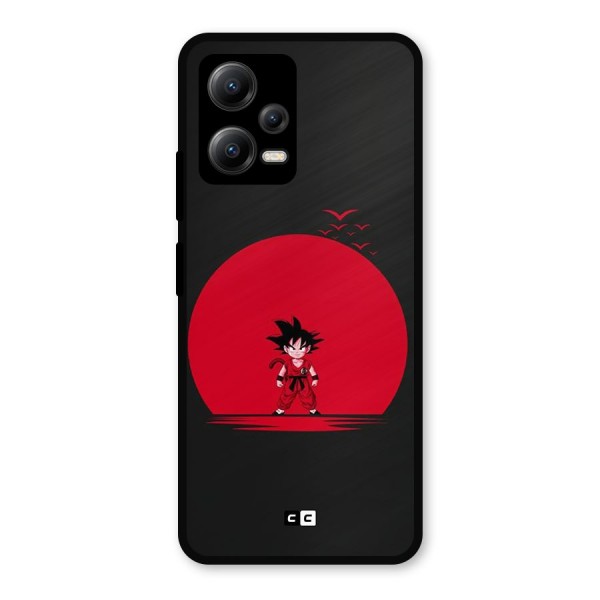 Goku Kid Art Metal Back Case for Poco X5