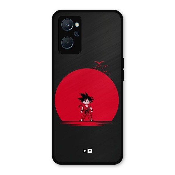 Goku Kid Art Metal Back Case for Realme 9i