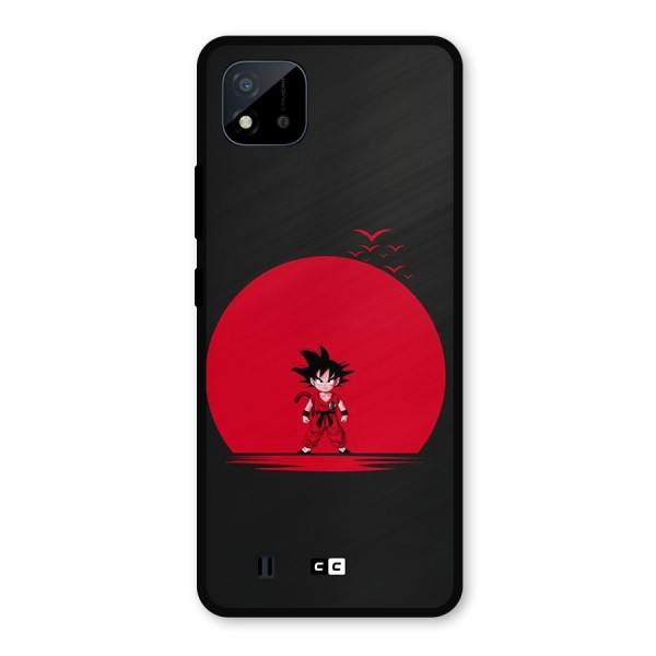 Goku Kid Art Metal Back Case for Realme C11 2021