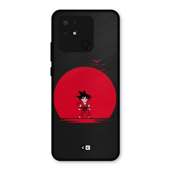 Goku Kid Art Metal Back Case for Redmi 10